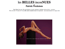 Tablet Screenshot of lesbellesinconnuesde.wecksteen.fr